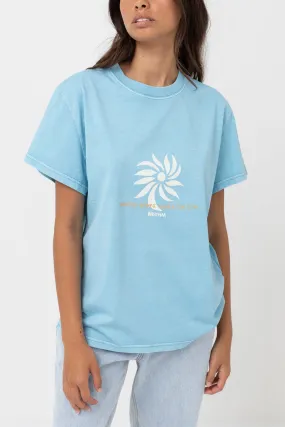 Under The Sun Band Tee Dusty Blue