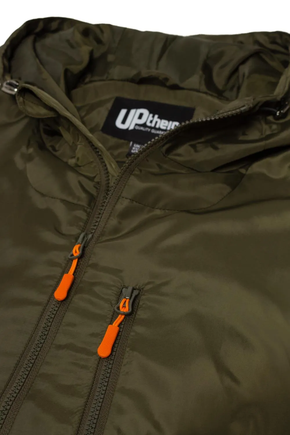 Uptheir Alaska Full Zip Waterproof Jacket - Chive