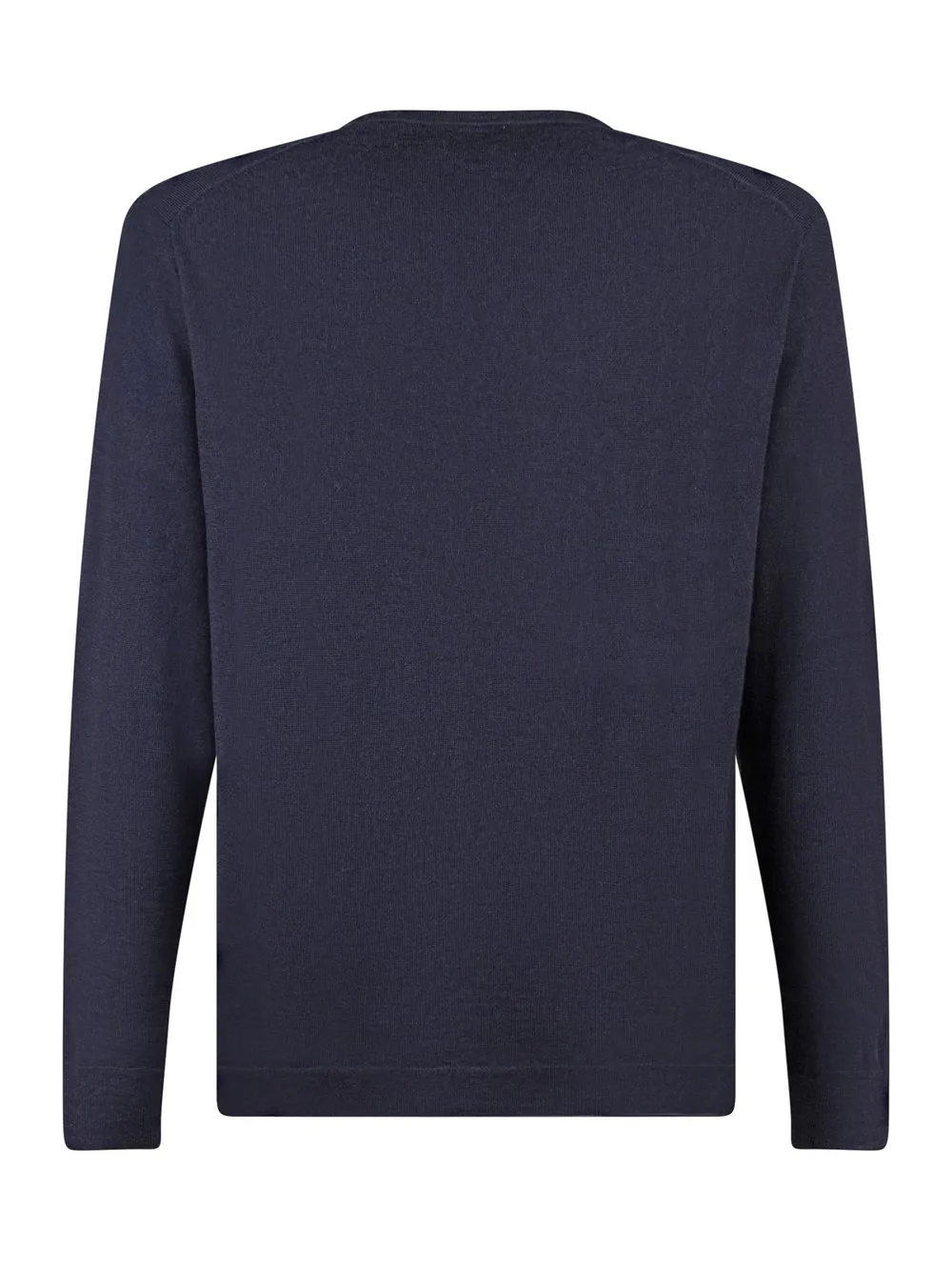 V-Neck Sweater with Logo