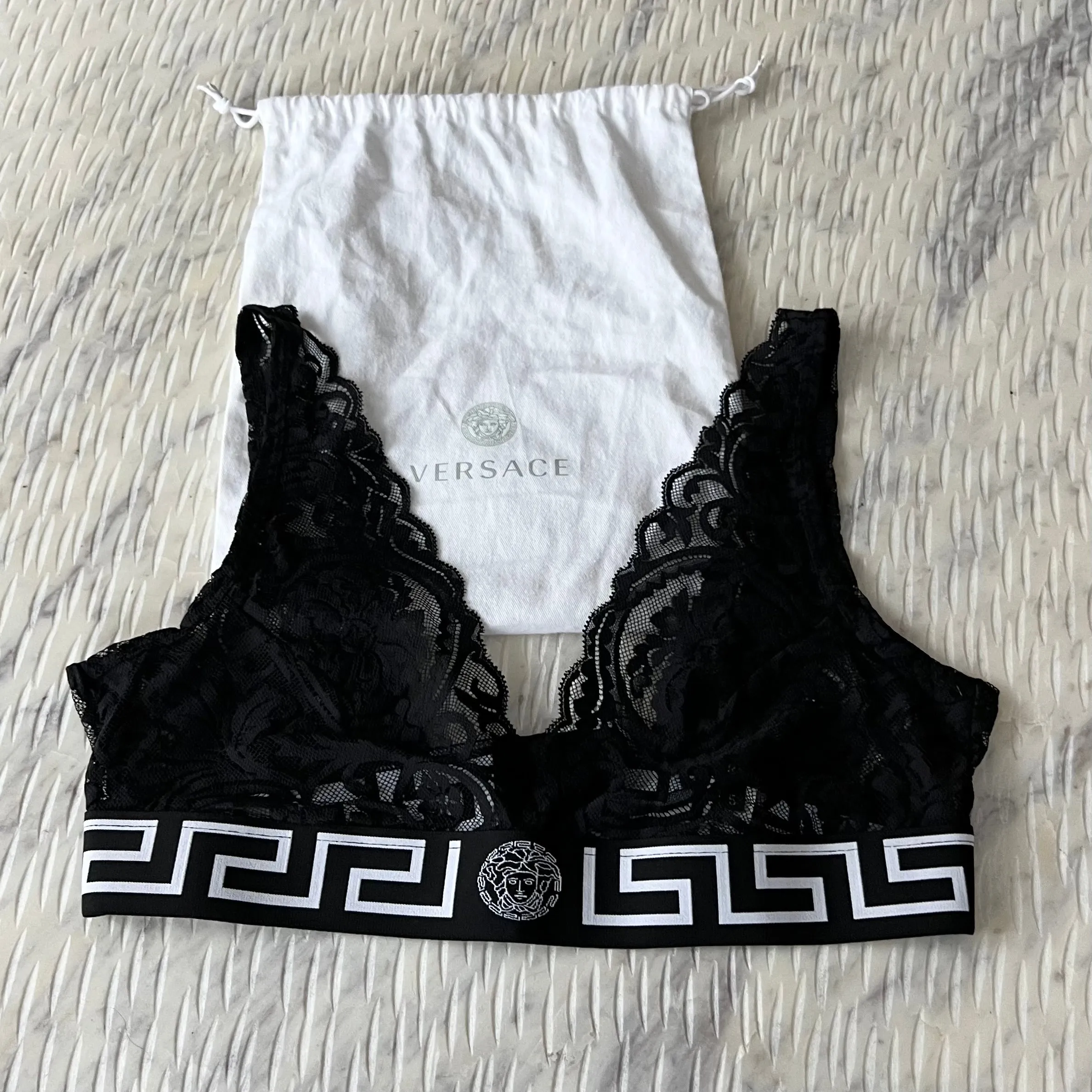 Versace Lace Bralette