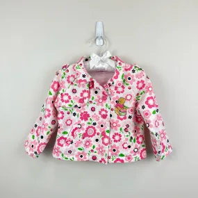 Vintage Disney Winnie the Pooh Floral Jacket 24 Months