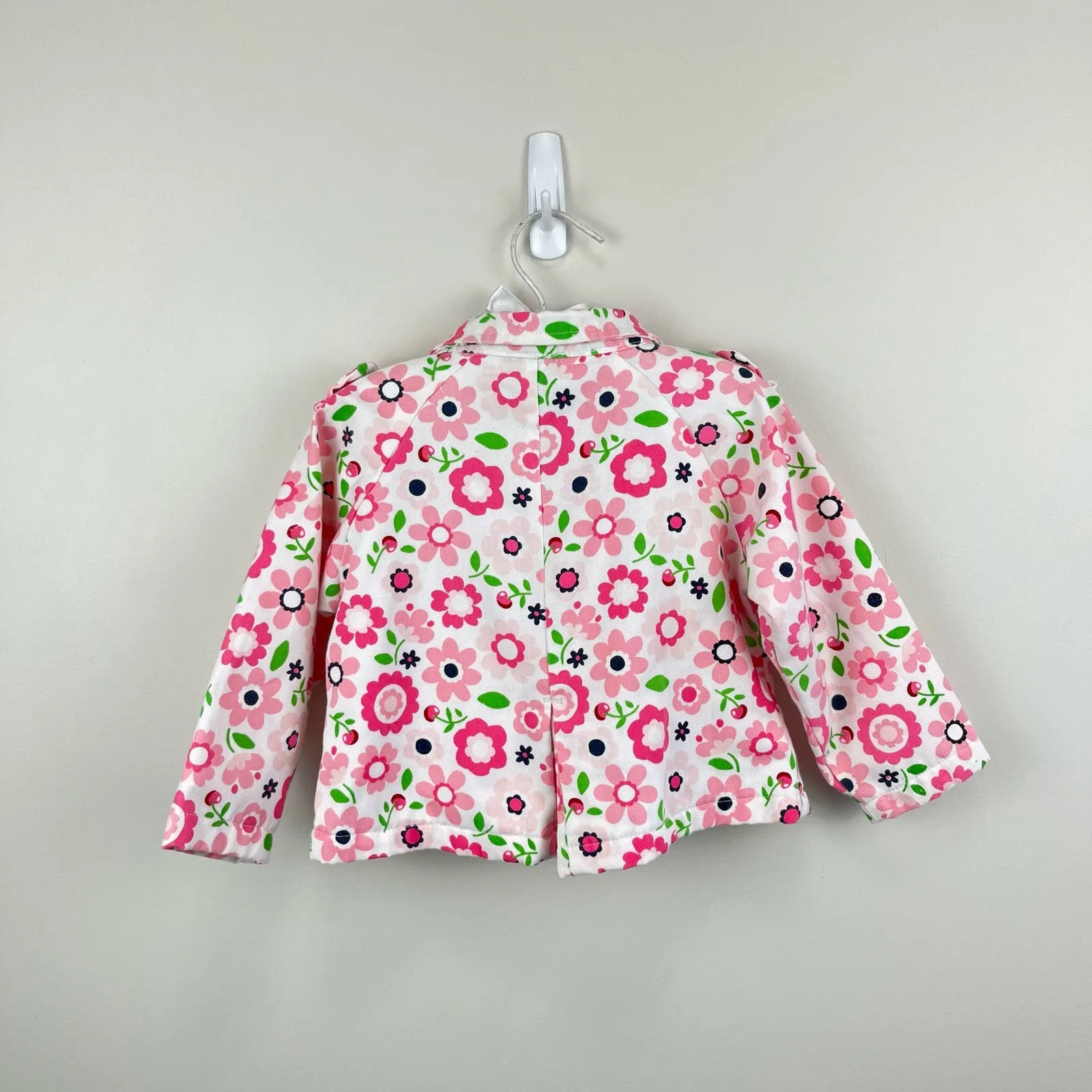 Vintage Disney Winnie the Pooh Floral Jacket 24 Months