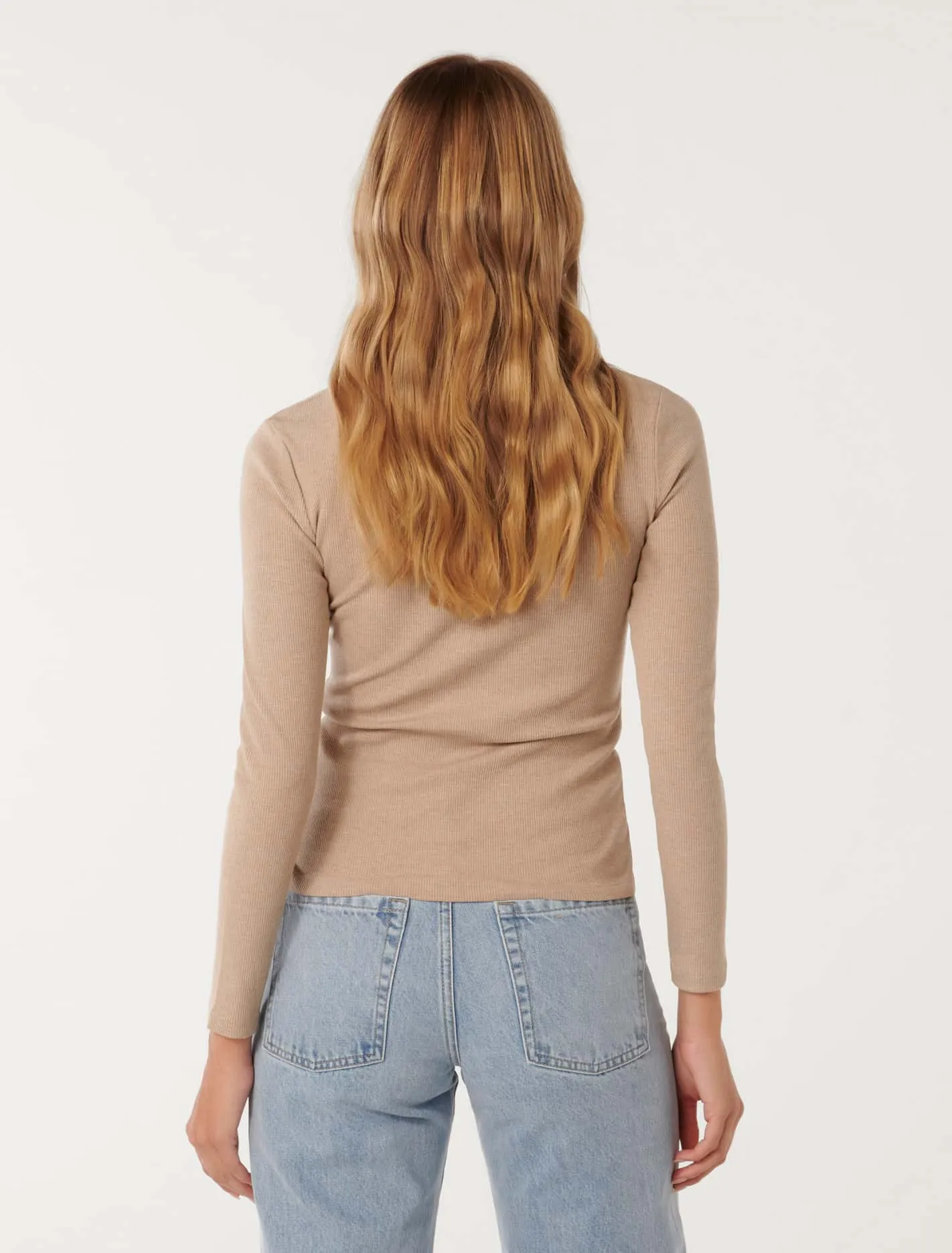 Winona Rib Long Sleeve Top