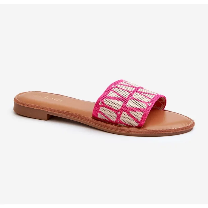 Women's Flat Flip Flops Fuchsia Traivea pink