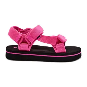 Women's Platform Sandals Lee Cooper LCW-24-05-2750L Fuchsia pink