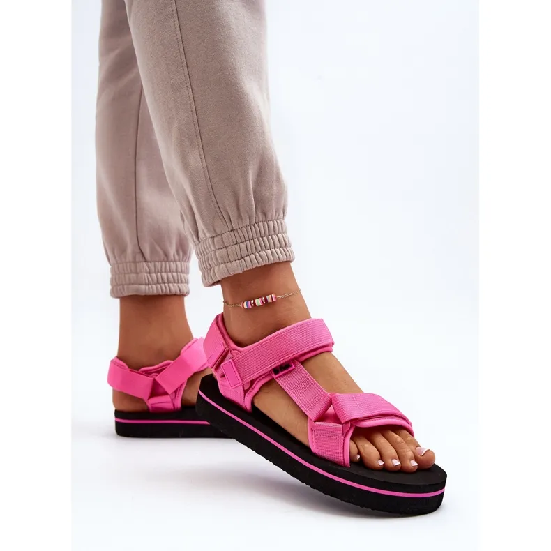 Women's Platform Sandals Lee Cooper LCW-24-05-2750L Fuchsia pink