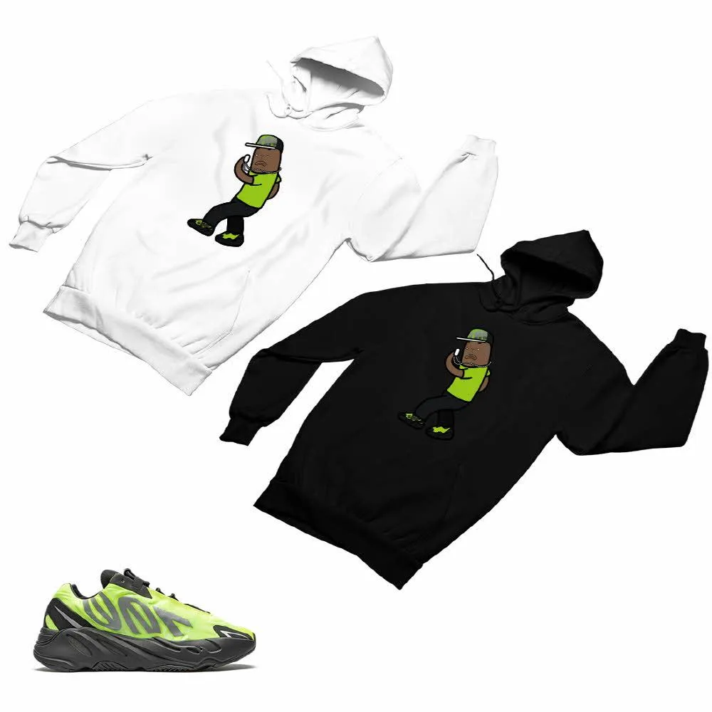 Yeezy Boost 700 Phosphor Matching Custom Designed Hoodies AD-Y-16-12